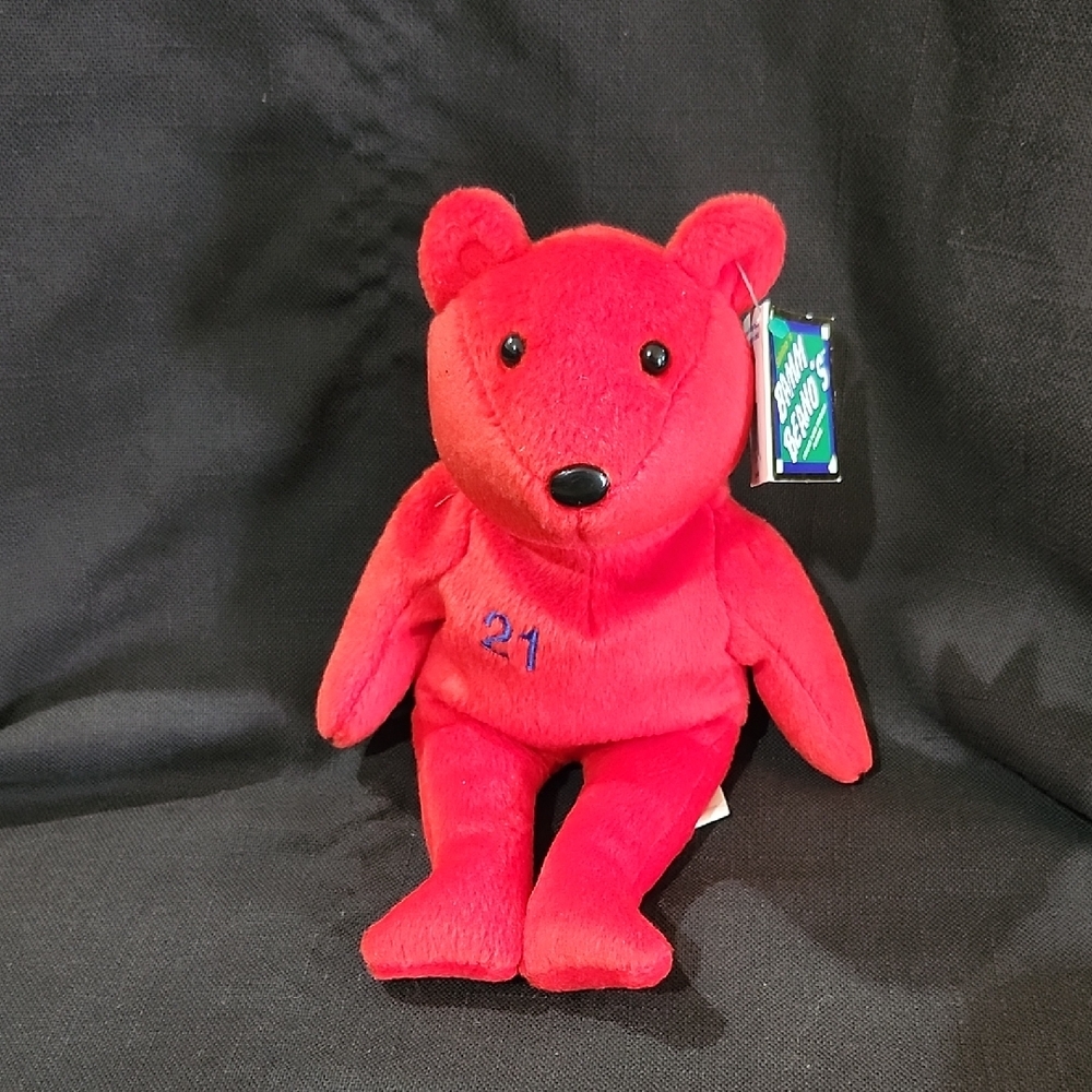 VINTAGE BAMM BEANO'S SAMMY SOSA BEANIE BEAR